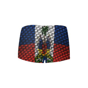 HAITI FLAG Women's All Over Print Boyshort Panties (Model L31)