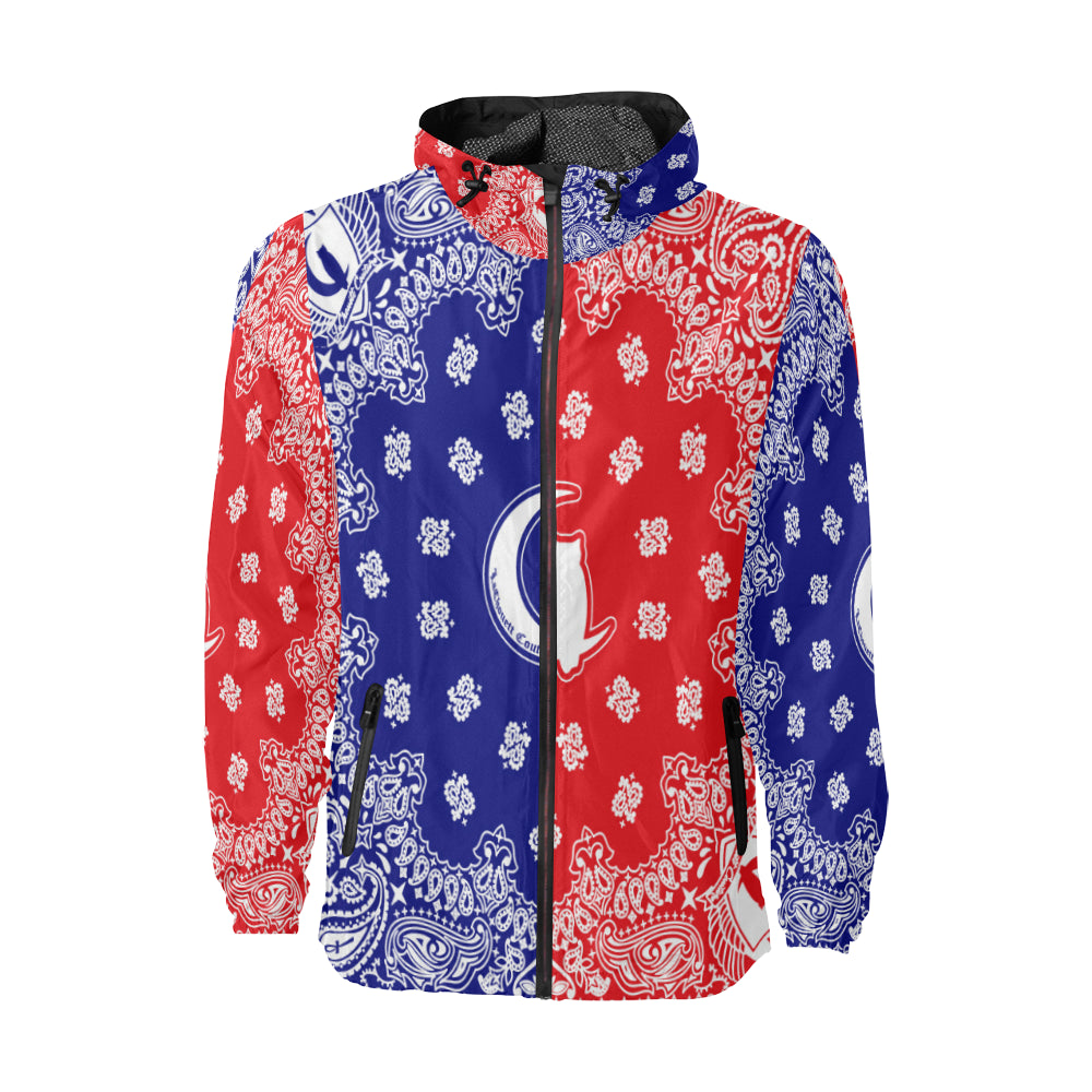 BANDANA UNITED All Over Print Windbreaker for Unisex