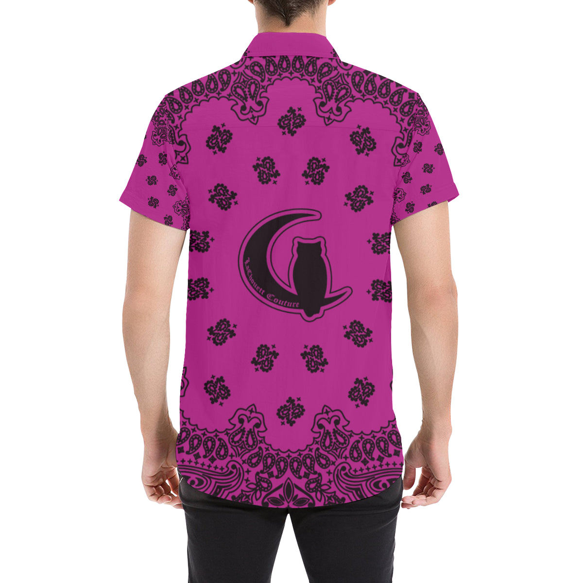 BANDANA GRAPES Men's All Over Print Short Sleeve Shirt
