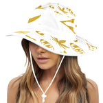 GET HIGHER Wide Brim Bucket Hat
