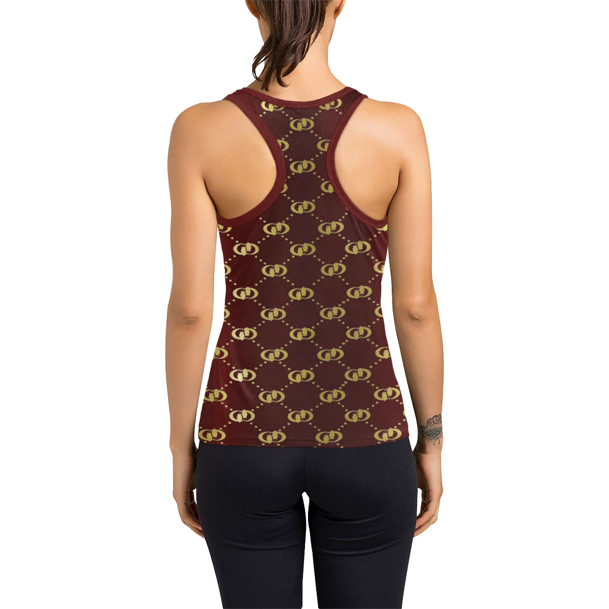 EXCELLENCE BRDXGLD Women's Racerback Tank Top