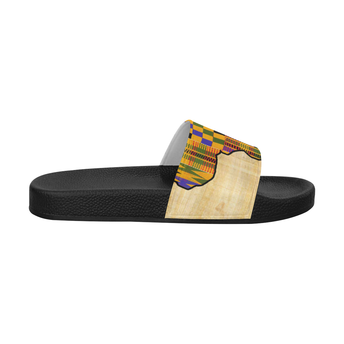 NILE VALLEY KENTE OG Women's Slide Sandals