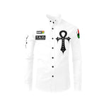 KAMET RYDER WHT Men's All Over Print Casual Dress Shirt (Model T61)