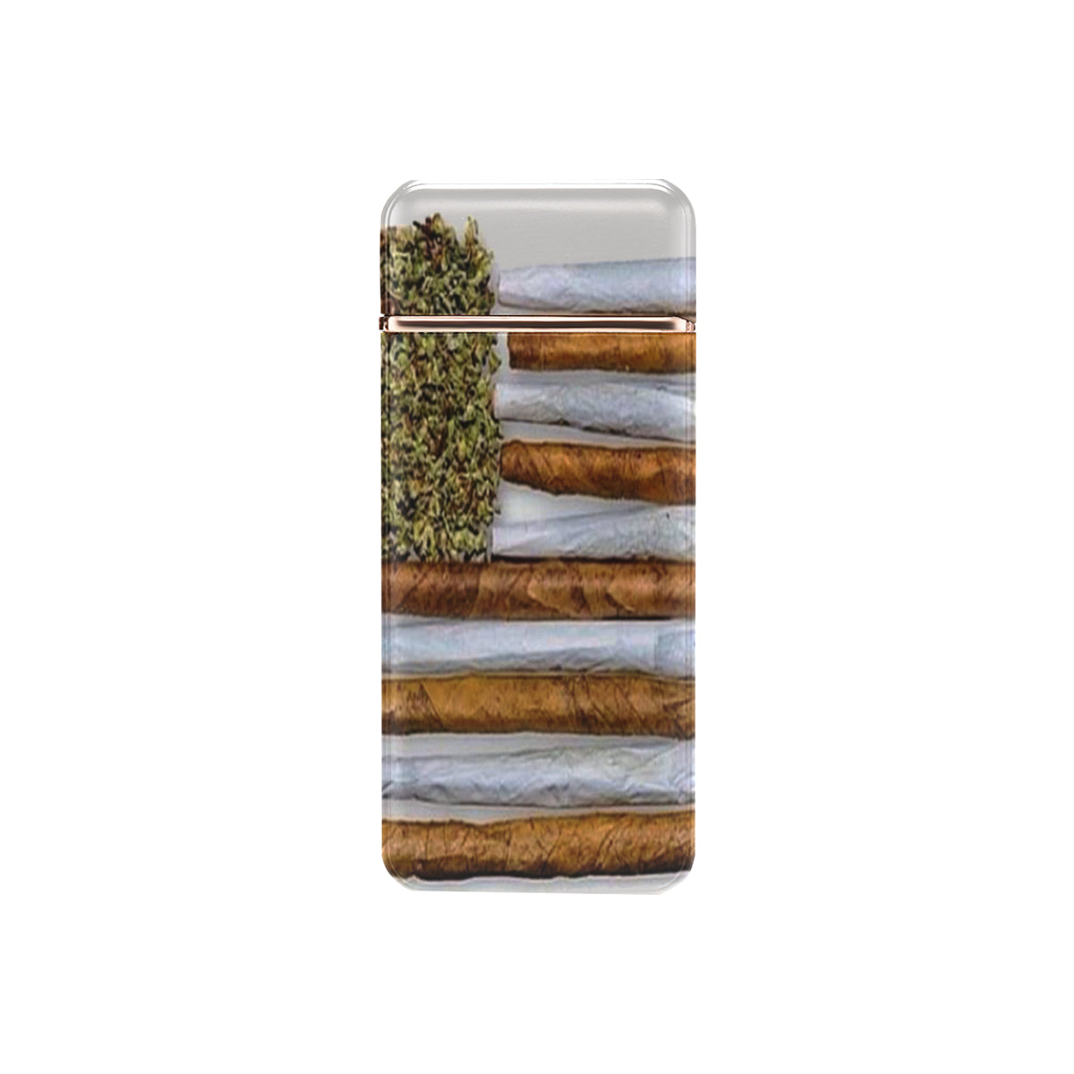 IN WEED WE TRUST USB Rechargeable Lighter