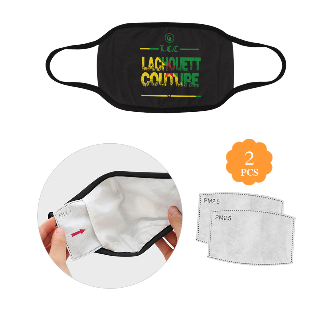 lcc yana grundge Mouth Mask (2 Filters Included) (Non-medical Products)