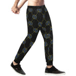 EXCELLENCE L.A Men's All Over Print Sweatpants