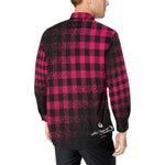 DUSTY PLAID All Over print Dress Shirt