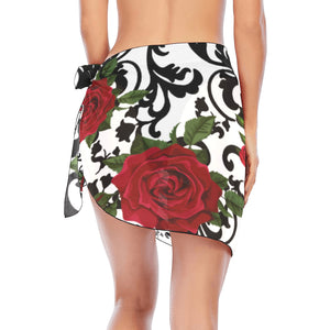 LCC REDROSE Beach Sarong Wrap