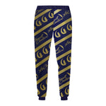 NICE ONE GLDBLU Men's All Over Print Sweatpants
