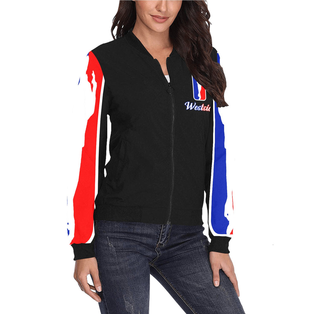 WESTSIDE  All Over Print Bomber Jacket for Women