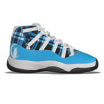 FLEXIN PLAID TQSE Men's High Top Basketball Shoes