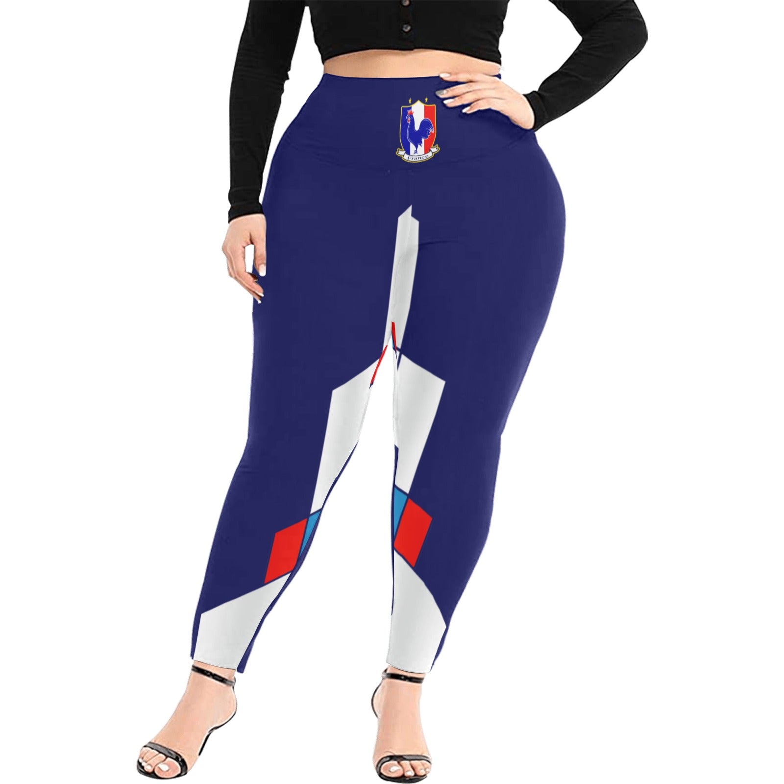 FRANCE Women's High Waist Leggings