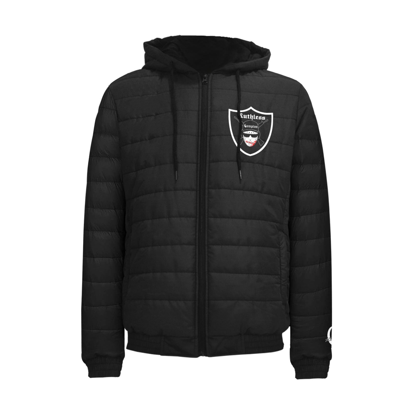 EAZY-E RUTHLESS Men's Padded Hooded Jacket