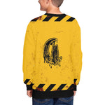 BEWARE Kids' All Over Print Sweatshirt