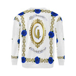 BLUE ROSES LCC All Over Print Crewneck Sweatshirt for Men