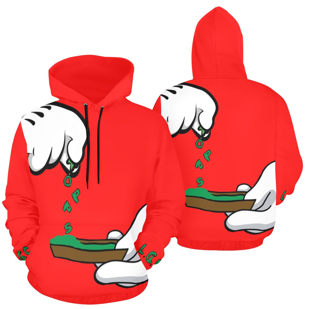 BURN THE OPPS All Over Print Hoodie (USA Size)