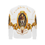 SEKHMET GODDESS Men's Rib Cuff Crew Neck Sweatshirt