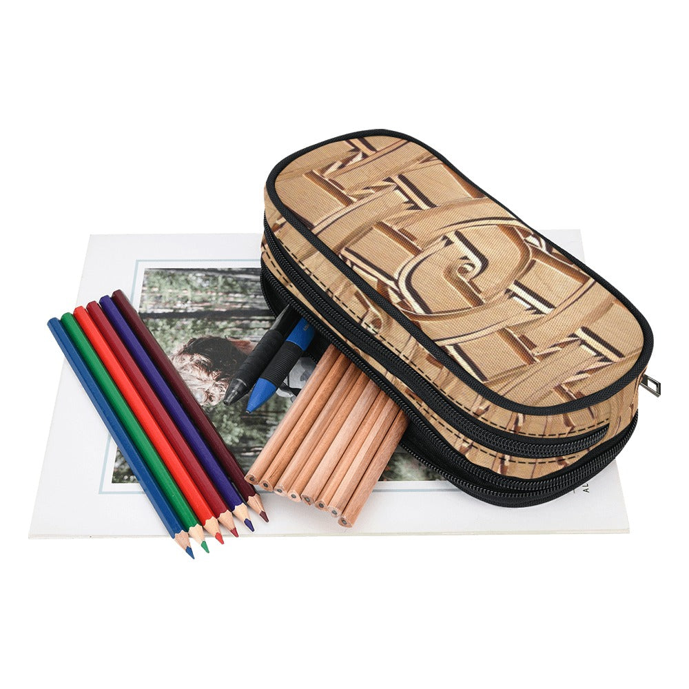 TEMBE ART WOOD Pencil Pouch/Large