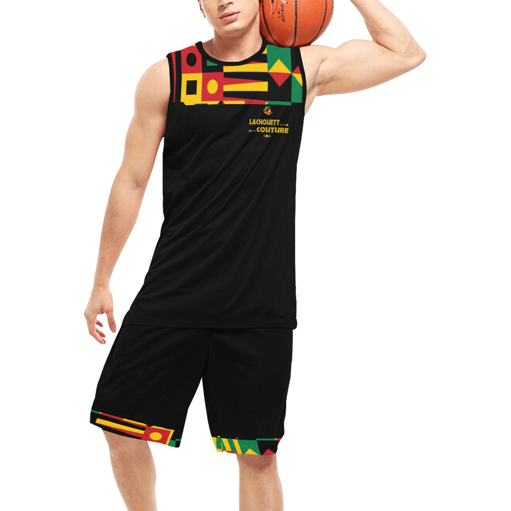 KENTE BUTAN Basketball Uniform with Pocket