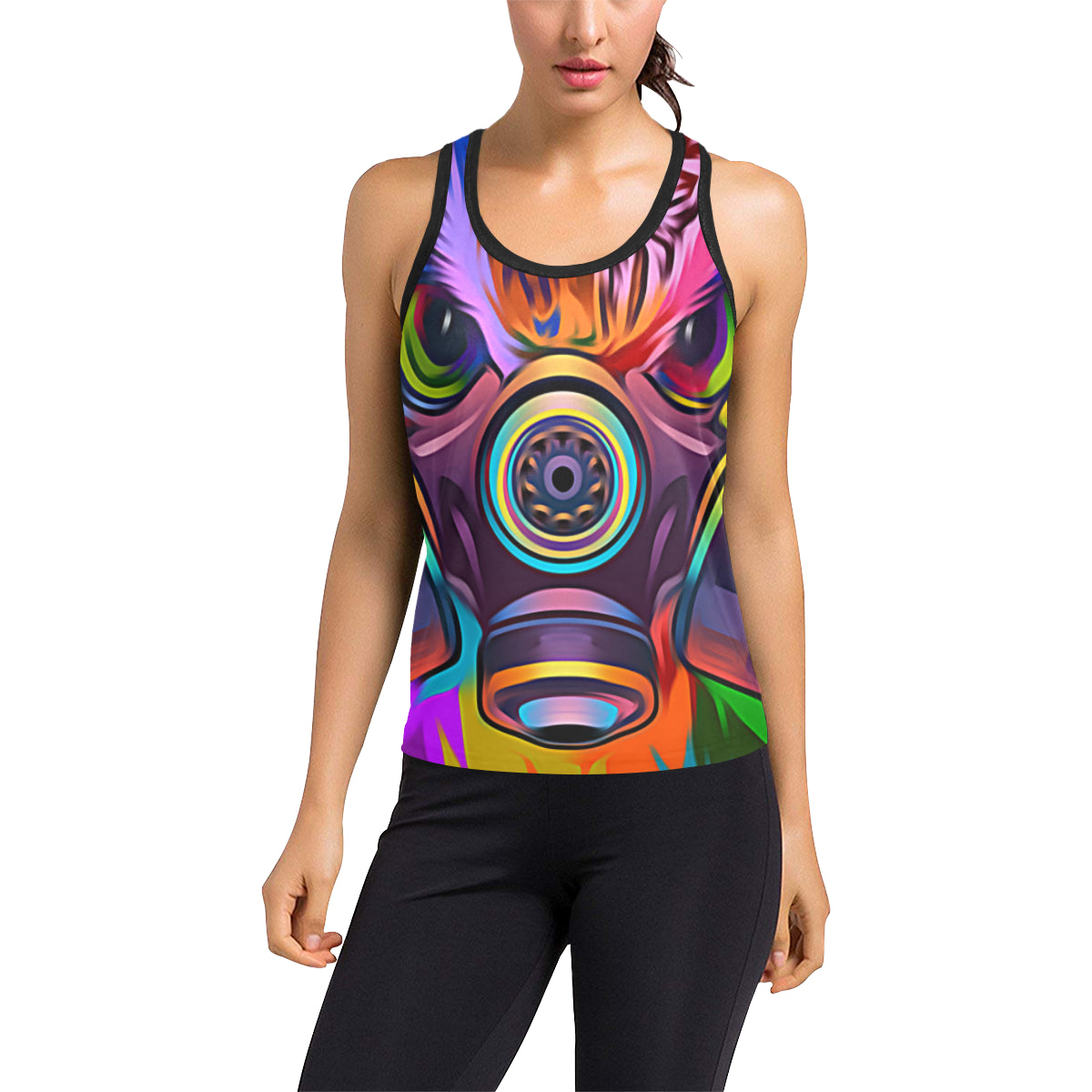 COLORING OWL Women's Racerback Tank Top