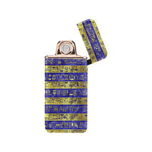 HIEROGLYPH GLDBLU USB Rechargeable Lighter