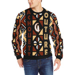 BOGOLAN STYLE Men's Rib Cuff Crew Neck Sweatshirt