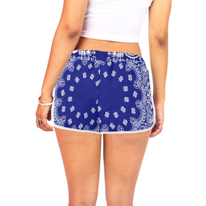 BANDANA Cs'UP Women's All Over Print Relaxed Shorts