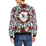 RED ROSES Men's Rib Cuff Crew Neck Sweatshirt
