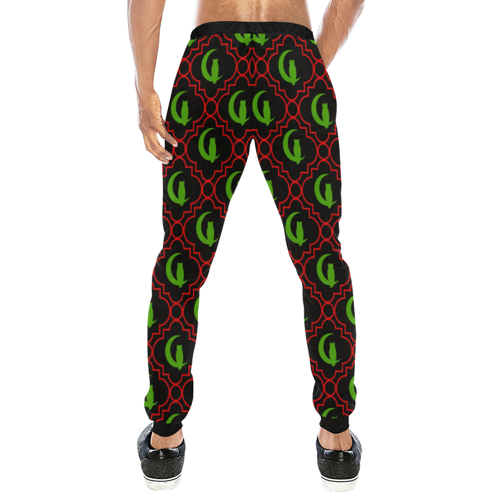 ELEGANCE RBG Men's All Over Print Sweatpants (Model L11)