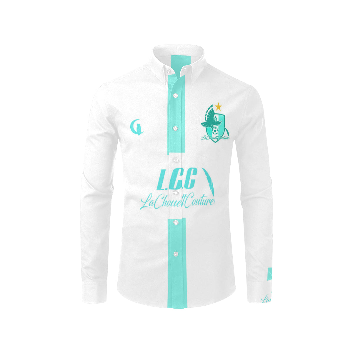 FC SAL SUD Men's All Over Print Casual Dress Shirt (Model T61)