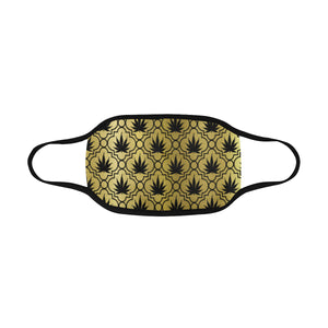 WEEDY GOLD Mouth Mask in One Piece (2 Filters Included)