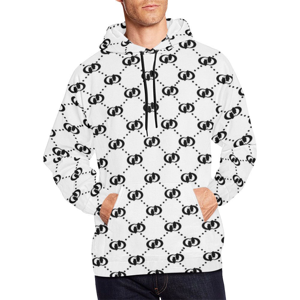 EXCELLENGE BLACC All Over Print Hoodie for Men
