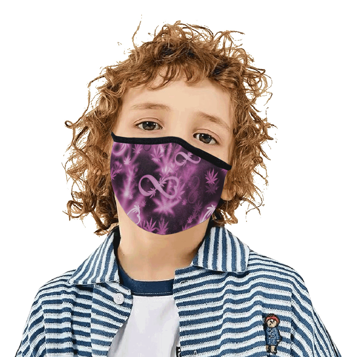 INFINITY PURPLE COSMOS Mouth Mask in One Piece (2 Filters Included)