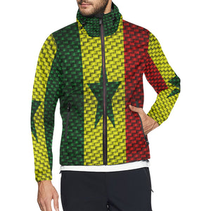 SENEGAL FLAG Unisex All Over Print Windbreaker