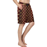 EXCELLENCE BRDXGLD Men's All Over Print Casual Shorts (Model L23)