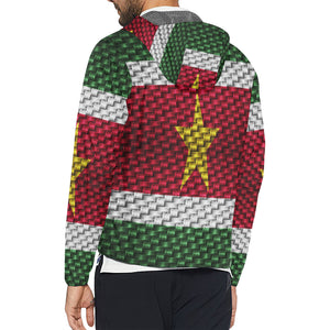 SURINAME FLAG All Over Print Windbreaker for Unisex