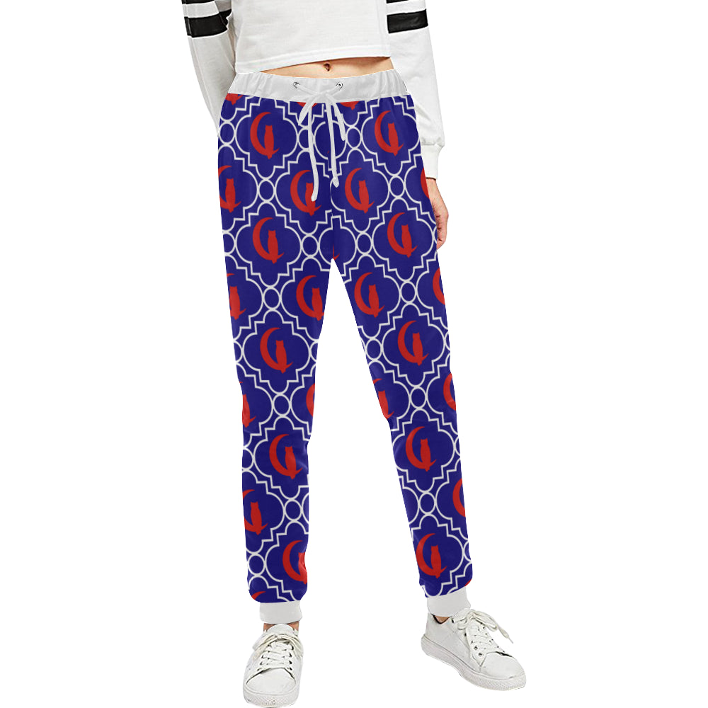 ELEGANCE BLR Women's All Over Print Sweatpants (Model L11)
