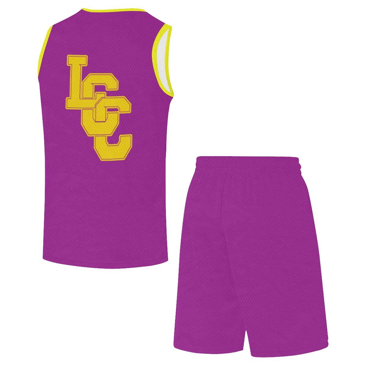 LACHOUETTFORNIA L.A All Over Print Basketball Uniform