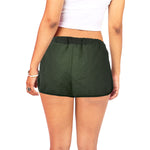BANDANA LUXURY KAKI  Women's All Over Print Relaxed Shorts