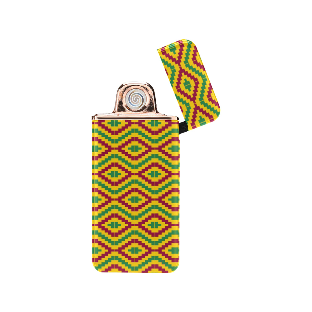 KENTE FRACTAL USB Rechargeable Lighter