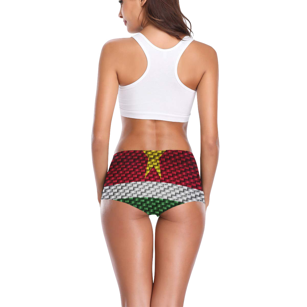 SURINAME Women's All Over Print Boyshort Panties (Model L31)