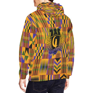 KENTE ATEF All Over Print Hoodie for Men (USA Size)