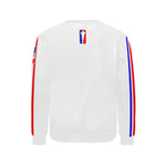 WESTSIDE Men's Rib Cuff Crew Neck Sweatshirt