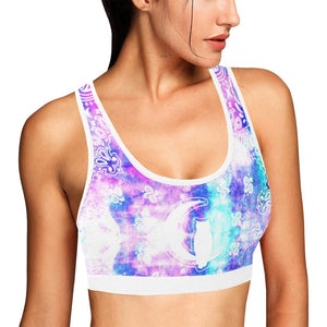 BANDANA COLORFULL Women's All Over Print Sports Bra