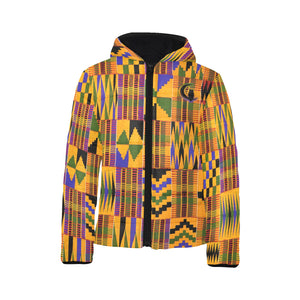 KENTE ATEF Kids' Padded Hooded Jacket