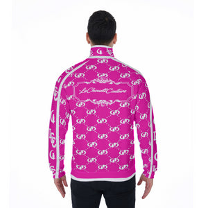 EXCELLENCE PINKISH Stand Collar Jacket