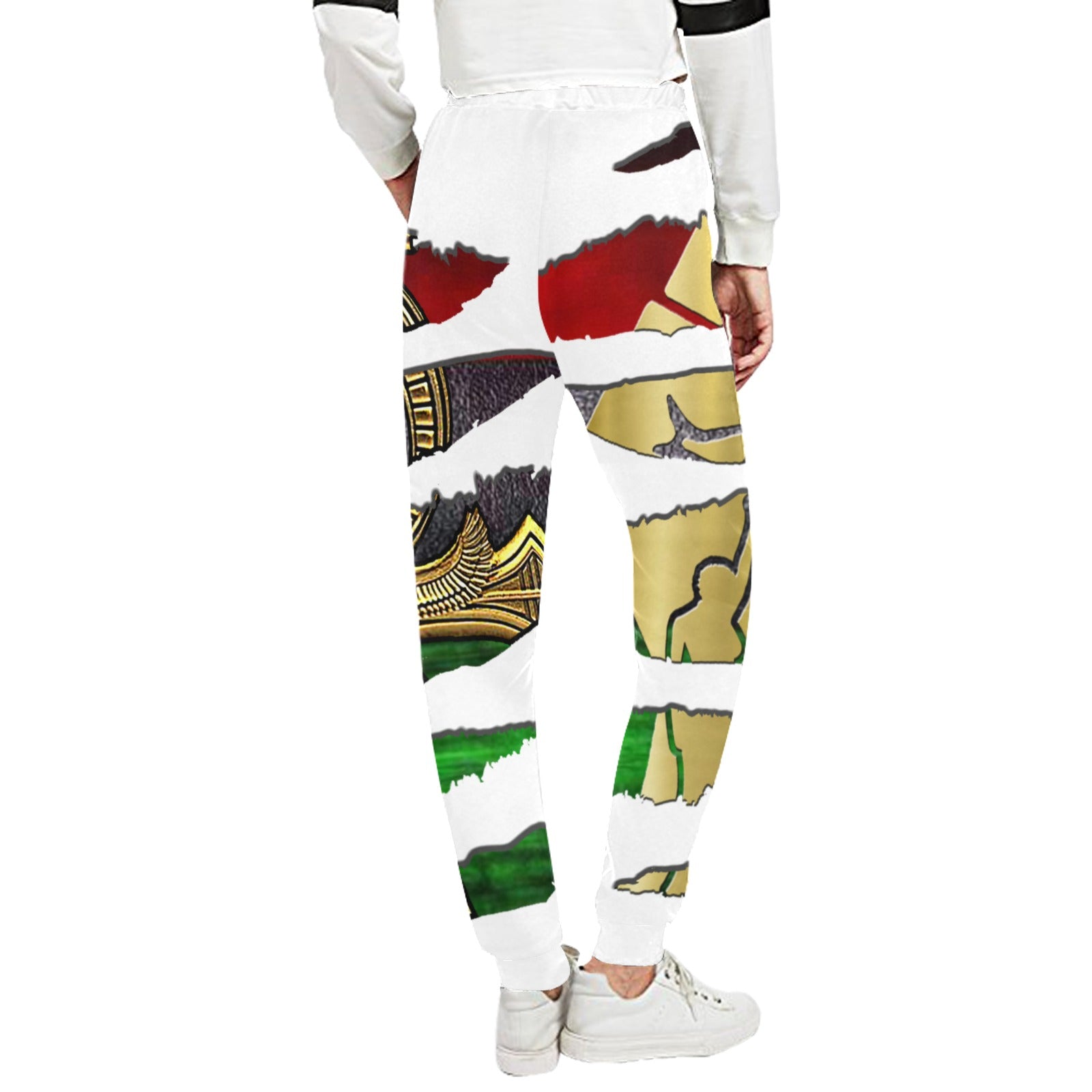 RBG ANKH RIPPED Unisex Sweatpants