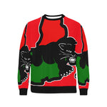 KMT PANTHER Men's Rib Cuff Crew Neck Sweatshirt