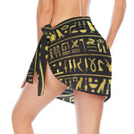 HIEROGLYPH DELUXE Beach Sarong Wrap