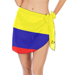 COLOMBIA FLAG Beach Sarong Wrap